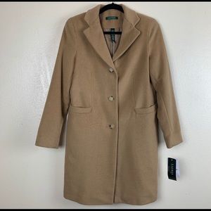 Ralph Lauren Camel Wool Coat